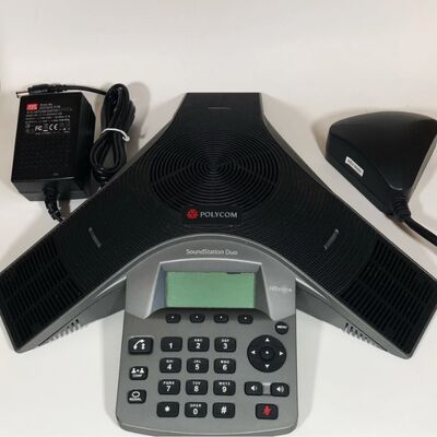 SoundStation-Duo, Polycom SoundStation, Konferans Telefonu, PSTN/IP çift modlu, Hi-Fi mikrofon