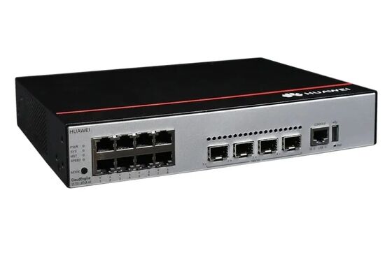 S5735-L8P4X-A1 CloudEngine S5735-L8P4X-A1 (8*10/100/1000BASE-T ports  4*10GE SFP+ ports  PoE+ AC power)