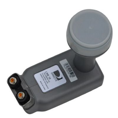 18-lnb: 18 inçlik yuvarlak uydu antenleri için çift çıkışlı Ku bant düşük gürültülü blok dönüştürücü