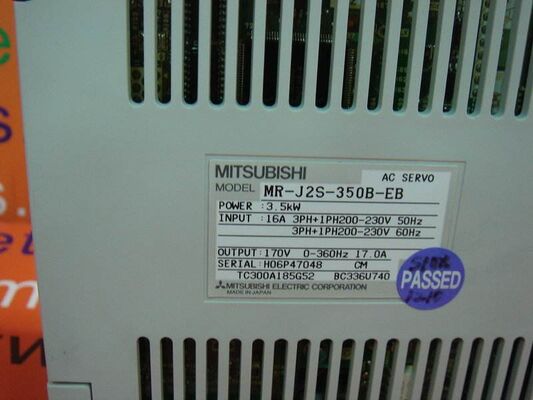 MR-J2S-350B-S041U703 AC Servo Sürücü 3,5kW | Mitsubishi Endüstriyel Otomasyon Bileşeni