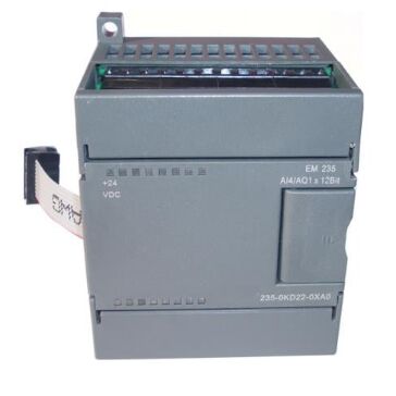 Siemens 6ES7235-0KD22-0XA8 S7-200 EM235 Analog I/O Modülü PLC Genişletme Modülü