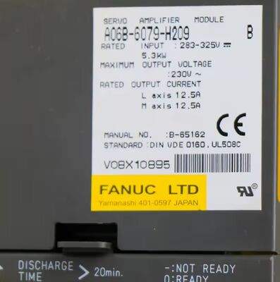 Fanuc A06B-6079-H209 CNC Takım Tezgahları için Servo Amplifikatör Modülü