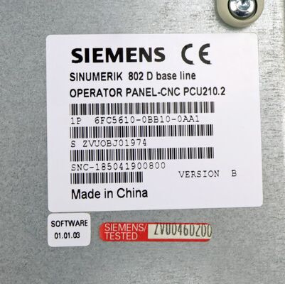 Siemens 6FC5610-0BB10-0AA1 SINUMERIK 802D CNC Kontrol Modülü