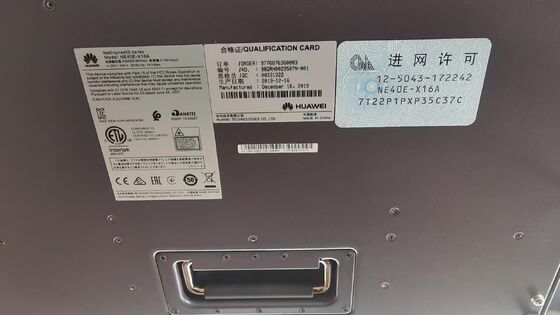 Huawei NE40E-X16A Yönlendirici, CR5DMPUX8670 CR5DMPUX8673 CR5DSFUIU07B, 12,58 Tbps Anahtarlama Kapasitesi