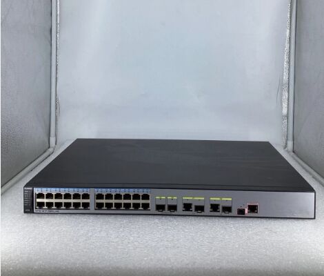 S5700-28P-LI-24S-BAT, Huawei S5700 Anahtar, 28xGig SFP/4x10/100/1000 veya SFP/1 pil yuvası