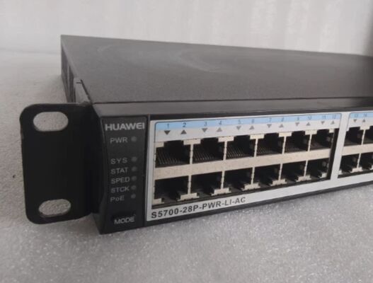S5700-28P-LI-24S-BAT, Huawei S5700 Anahtar, 28xGig SFP/4x10/100/1000 veya SFP/1 pil yuvası