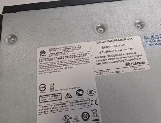 S5700-28P-LI-24S-BAT, Huawei S5700 Anahtar, 28xGig SFP/4x10/100/1000 veya SFP/1 pil yuvası