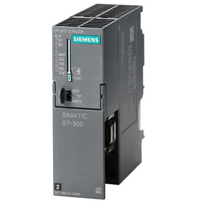 Siemens 6ES7317-2EK14-0AB0 SIMATIC S7‑300 CPU 317‑2 PN/DP Orijinal Modül