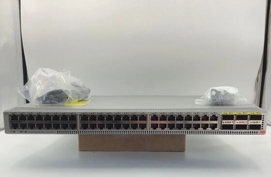 Cisco Nexus 9300 Anahtar N9K-C9372TX-E, 48x10G Base-T, 6x40G QSFP+ Bağlantı Noktası ve 1.44Tbps İşlem Hacmi
