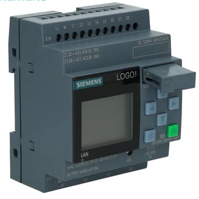 Siemens 6ED1052-1MD08-0BA1 LOGOSU! 12/24RCE Lojik Modül PLC