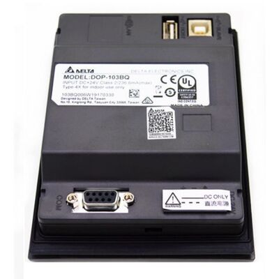 Delta DOP-103BQ 4.3" HMI Dokunmatik Ekranlı Endüstriyel Kontrol Paneli