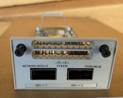 C9300-NM-2Q 40GE Ağ Modülü, Catalyst 9300 Serisi anahtarları için 2 portlu QSFP+ Yüksek Hızlı Genişleme Modülü