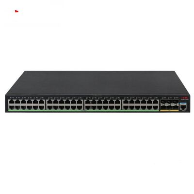 H3C LS-5170-54S-PWR-EI 6×10G SFP+ Uplink'li 48 Bağlantı Noktalı Gigabit PoE+ Yönetilen Anahtar, Katman 3, 1U Rafa Montaj