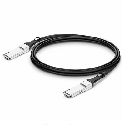 QSFP28-100G-CU5M 100GBASE-CR4 QSFP28 Pasif Bakır DAC Kablosu 5M