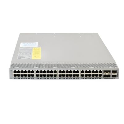 N9K-C9348GC-FXP, Cisco Nexus 9300 Anahtarı, 48x1G BASE-T/4x25G SFP28/2x100G QSFP28