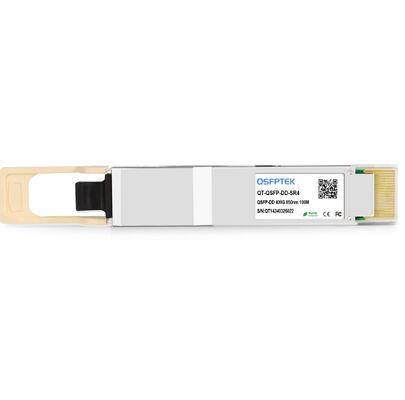 Veri Merkezleri için 850nm VCSEL Dizisi ve Sıcak Takılabilir Tasarıma Sahip CQP-85400G-SR4 400Gbps QSFP-DD Optik Alıcı-Verici