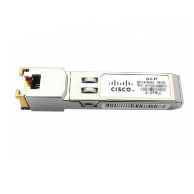 Cisco GLC-TE= 1000BASE-T SFP Bakır RJ45 Alıcı-Verici Modülü