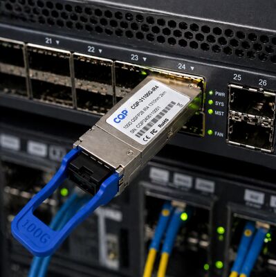 CQP-31100G-IR4 100G QSFP28 IR4 Optik Alıcı-Verici | LC SMF Modülü | Orta Menzilli Ağlar için Optik Alıcı-Verici