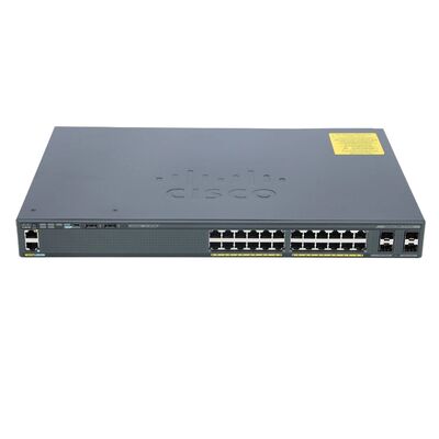 WS-C2960X-24TS-L, Cisco Katalizör Anahtarı, 24x10/100/1000T, 4xSFP, LAN Tabanı