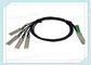 40 Gbps SPF Fiber Optik QSFP-4SFP10G-CU3M Alıcı-Verici Pasif 3 Metre Kablo