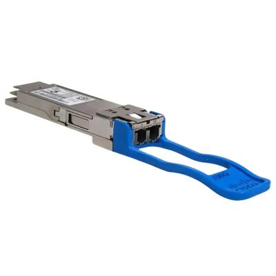 Cisco QSFP-100G-LR4-S Uyumlu 100GBASE-LR4 QSFP28 Optik Alıcı-Verici Modülü | LC 10km SMF DOM