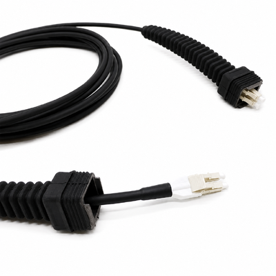 473302A FUFAY MM OD Fiber Optic Patch Cable LC-LC Duplex Multimode 100m High Density Data Center Network Fiber Jumper