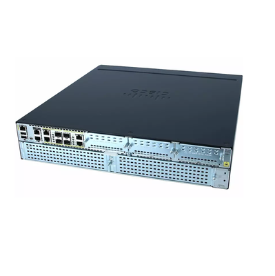 ISR4451 X K9 1to 2G Sistem Çıktısı 4 WAN ve LAN Portları 4 SFP Portları 10 Çekirdek CPU Güvenlik Ses WAAS Akıllı WAN