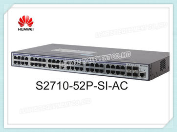 S2710-52P-SI-AC Huawei S2700 Serisi Anahtar 48 X 10/100 Port 4 Gig SFP AC 110 / 220V standart versiyonunda (SI) ve geliştirilmiş versiyonunda (EI) sunulmaktadır