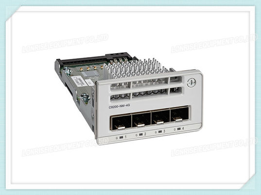 C9200-NM-4G, Cisco Catalyst 9200 Ağ Modülü, 4x1GE bağlantı noktaları, Takılabilir modül, Fan gerektirmez