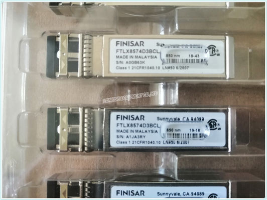 FTLX8574D3BCL 10GE Finisar Orijinal Yeni FTLX8574D3BCL 10GE 850nm SFP+ Optik Modülü
