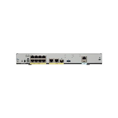 C1111-8P - Cisco 1100 Serisi Entegre Hizmetler Yönlendiricileri Cisco 1100 Serisi Yönlendiricisi ISR 1100 8 Port Çift GE WAN Ethernet Yönlendiricisi
