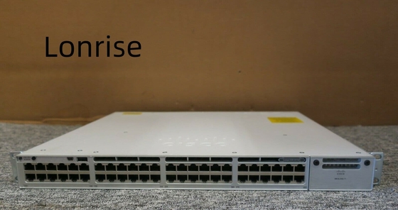 C9300-48P-A Cisco Switch Catalyst 9300 48 Bağlantı Noktalı PoE+ Ağ Avantajı Cisco 9300 Switch