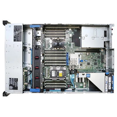 ProLiant D L380 G10 2U Raf Tipi Sunucu, Intel Xeon Silver 4110 16GB RAM ile