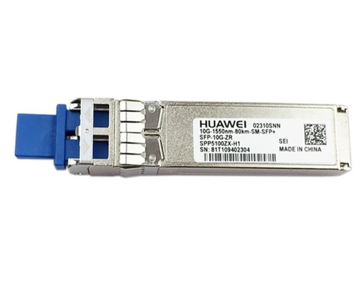 SFP-10G-ZR Huawei 10GBase-ZR Optik Alıcı SFP+, 10G Tek Mod Mod Modülü ((1550nm,80km,LC)