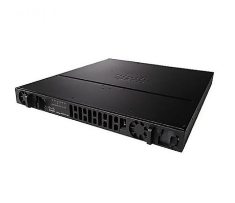 ISR4431-AX/K9 500Mbps-1Gbps sistem çıkışı 4 WAN/LAN bağlantı noktası 4 SFP bağlantı noktası çok çekirdekli CPU Çift güç güvenlik