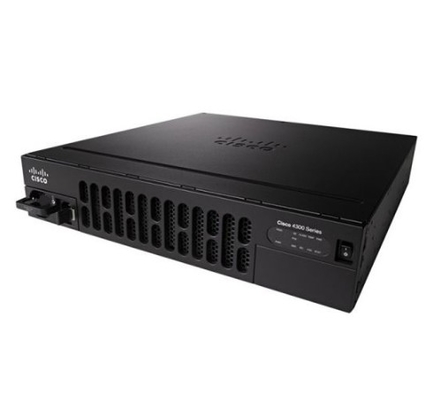 ISR4351-SEC/K9 200Mbps-400Mbps Sistem Gücü 3 WAN/LAN Portları 3 SFP Portları Çok çekirdekli CPU 2 Servis Modülü yuvaları