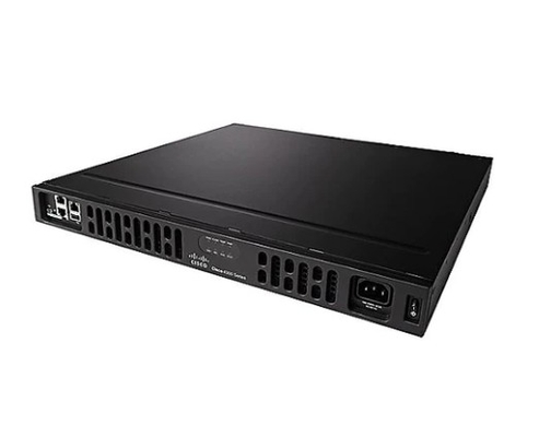ISR4331-V/K9 100Mbps-300Mbps sistem çıkışı 3 WAN/LAN bağlantı noktası 2 SFP bağlantı noktası çok çekirdekli CPU 1 servis modülü yuvaları