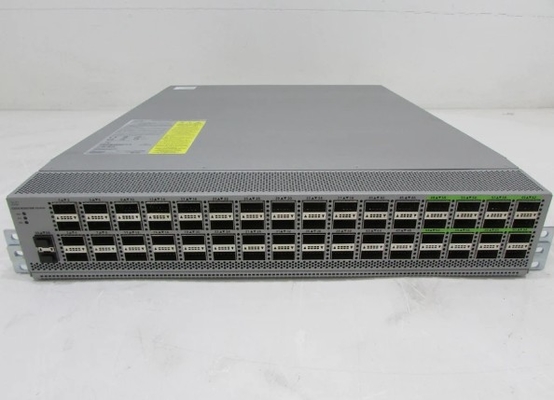 N9K-C9364C Nexus 9000 Serisi C9364C 64xQSFP28 Portlar 100GBase-X + 2xSFP+ Portlar Layer3 Yönetilen 2U Gigabit Ethernet Switch