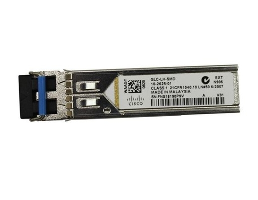 GLC-LH-SMD Uyumlu 1000BASE-LX/LH SFP 1310nm 10km Endüstriyel DOM Duplex LC SMF Alıcı Modülü