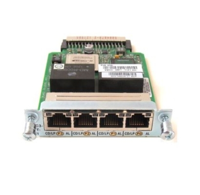 VWIC3-4MFT-T1/E1 4-Port T1/E1 MultiFlex Trunk Ses / WAN Arayüz Kartı