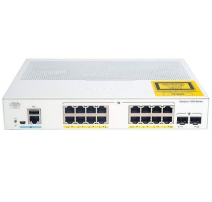 Cisco C1200-16T-2G - Cisco Switches 16x 10/100/1000 Portlar 2x Gigabit SFP Rack-montable