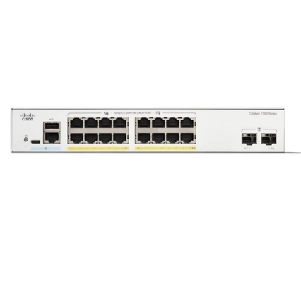 C1300-16P-2G Cisco C1300-16P-2G - Cisco Switches Catalyst 1300 16 portlu GE, PoE, 2x1G SFP