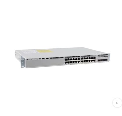 Cisco Catalyst C9200L-24T-4G-E 24-Port Gigabit Switch, 4x1G Uplink ile
