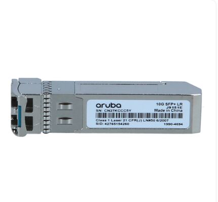 J9151E, Aruba 10G SFP+ Alıcı-Verici, 10G SFP+ LC/10km SMF/Tek Mod