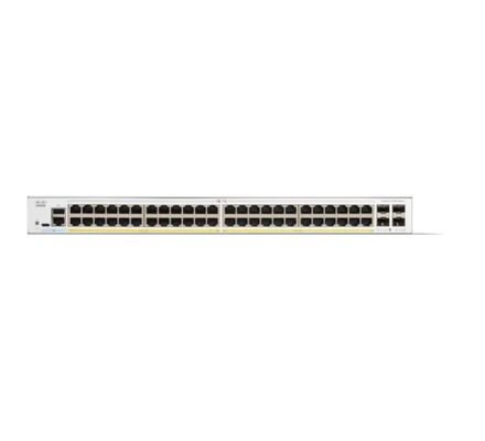 C1300-48FP-4G Katman 3 Yönetilen PoE Anahtar, 48×10/100/1000 PoE+ Bağlantı Noktası, 4×1G SFP Yükseltme Bağlantısı, 740W PoE Bütçesi