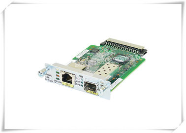 1 Portlu Çift Modlu Cisco SPA Kartı Yüksek Hızlı SFP100M / 1G EHWIC-1GE-SFP-CU
