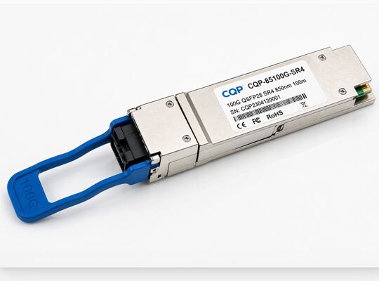 CQP-85100G-SR4 100G QSFP28 SR4 Optik Alıcı-Verici | MPO Çok Modlu Fiber | Veri Merkezleri İçin Yüksek Hızlı Optik Alıcı-Vericiler