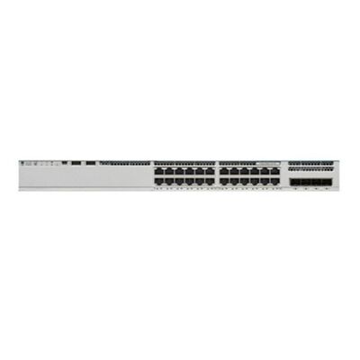 C9200L-24P-4G-E, Cisco Catalyst 9200L Anahtar, 24xPoE+ Bağlantı Noktaları/4x1G Uplink/Ağ Temelleri