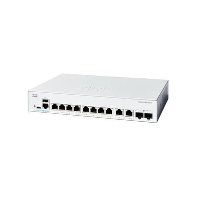 Cisco C1200-8P-E-2G Catalyst 1200 8 Bağlantı Noktalı PoE+ Gigabit Anahtarı