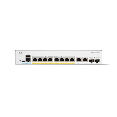 Cisco C1200-8FP-2G 8 Portlu Gigabit PoE+ Akıllı Değiştiricisi 2G Kombo Uplinks ile